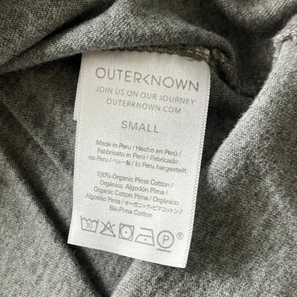 Outerknown Cotton Oversized Tee - Picture 4 of 5